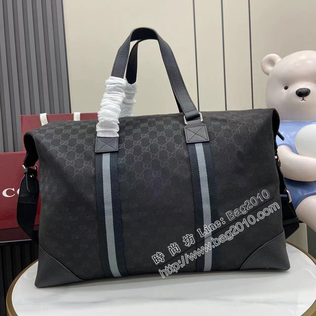 Gucci專櫃古馳最新款男士手提肩背旅行包袋 jh2942型號:  449180